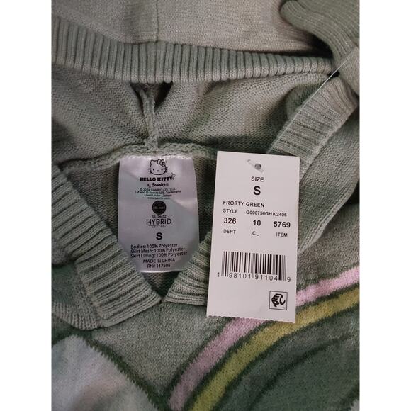 *NWT* Hello Kitty By Sanrio S Hooded Long Sleeve Sweater Top Tutu Bottom Dress - Picture 3 of 3